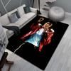 Tappeto Artistico 3D Moda MJ Michael Jackson King of Pop per Camera da Letto Soggiorno Divano Casa Zerbino Decorazione, Tappetino Pavimento Grande Antiscivolo per Bambini
