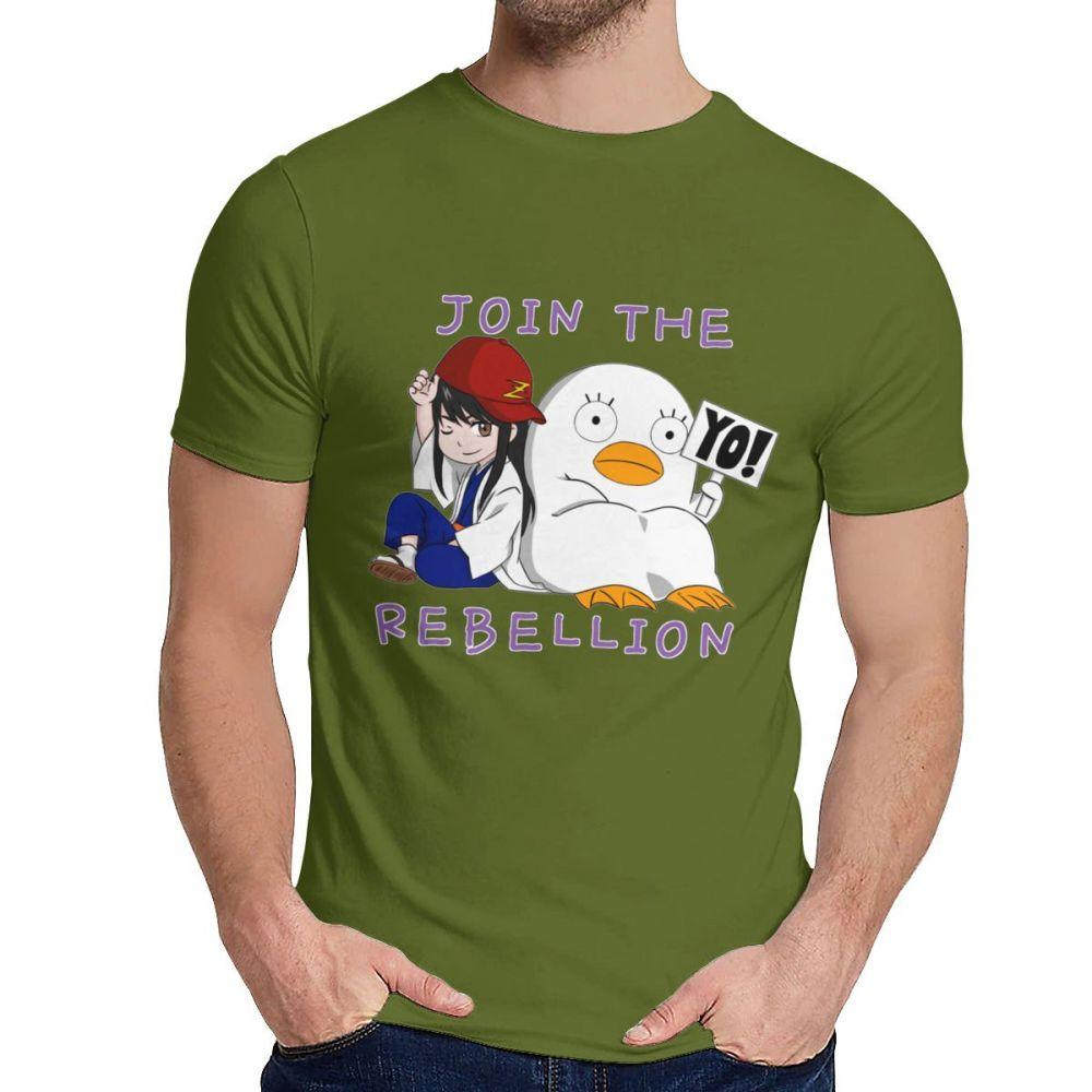 Comfortable Gintama The Zura And Elizabeth Rebellion T Shirt Unisex Retro Style Amazing O Neck Homme 3XL