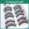 Luxurious 10 Pair False Eyelashes For Natural And Beautiful Eye Makeup