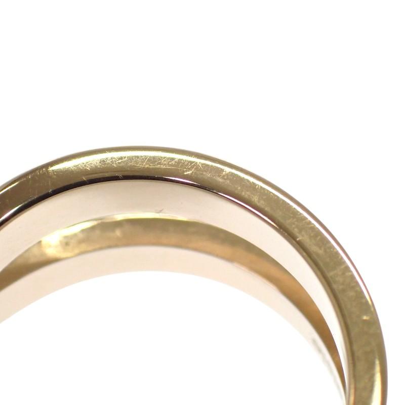 HERMES   Scarf Ring Gold Metal Women