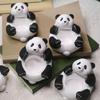 62KD Panda Tealights Stand with Fine Craftsmanships for Room Accent