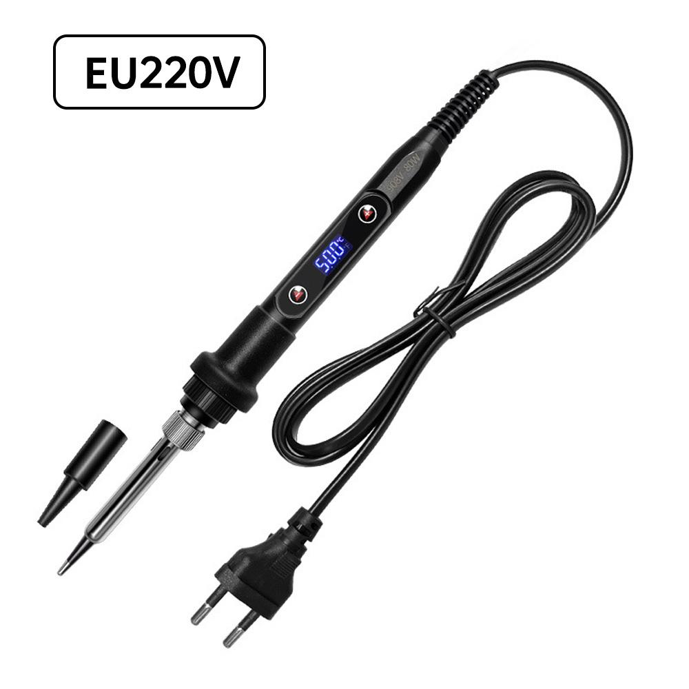 

908VLED digital display soldering iron 80W adjustable temperature and constant temperature soldering iron for circuit DIY