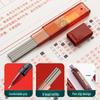 M&G Exam Essentials 8-Piece Transparent Stationery Set