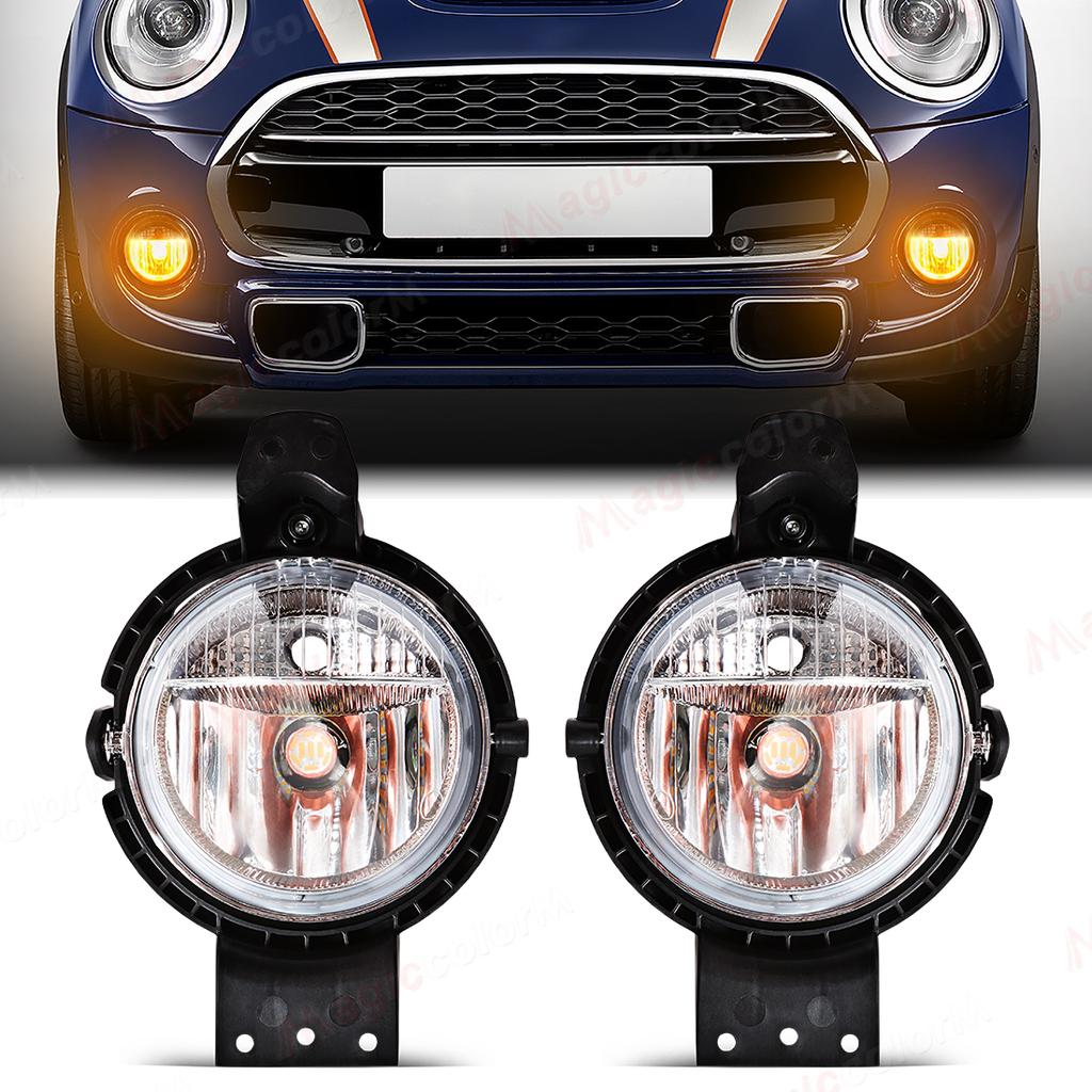 For BMW Mini Cooper  -  Countryman R60 Paman R61 Fog Lights Headlight Front Driving Lamp Halogen LED Bulbs 63179802163