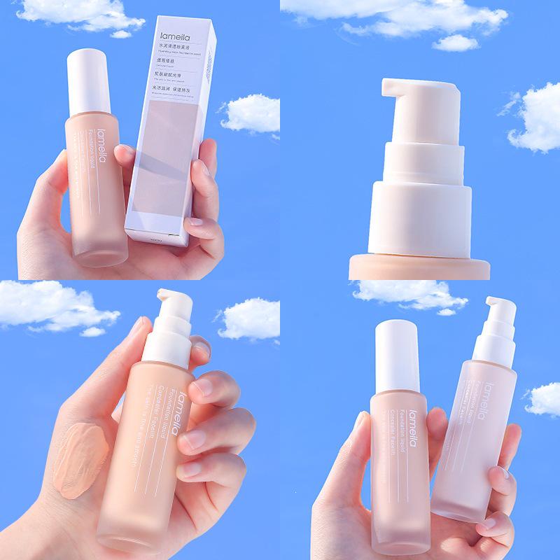 Hydrating Translucent Foundation – Moisturizing, Oil-Control, Long-Lasting, No Transfer, Easy Blend for Natural Bare Skin.