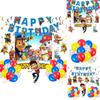 Fournitures de fête en papier Pat' Patrouille vibrantes pour les célébrations d'anniversaire d'enfants