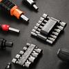 9/14 STK. Bohrer-Set Steckschlüssel-Adapter Sechskant-Treiber Bohrerwerkzeuge Sechskantschaft Metrische Bohrer für Elektrischen Schraubendreher
