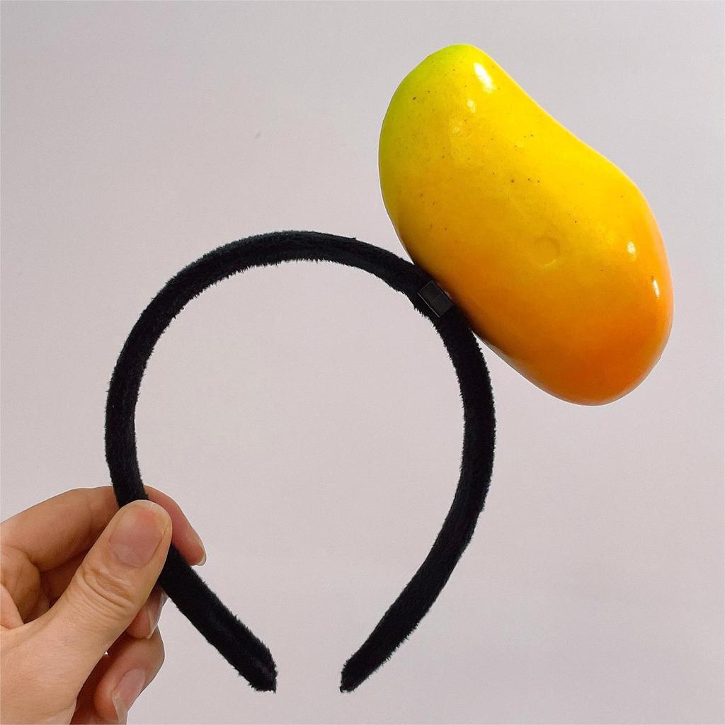 Funny Radish & Cabbage Vegetable Hair Clip Headband