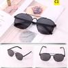 New Children's Men And Women Comfortable UV400 Sunglasses Anti-UV Square Frame Decorative Glasses