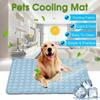 Luxurious And Soft Dog Cooling Mat Non-toxic Pet Cushion For Summer Comfort