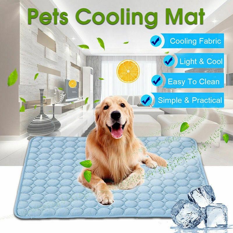Luxurious And Soft Dog Cooling Mat Non-toxic Pet Cushion For Summer Comfort