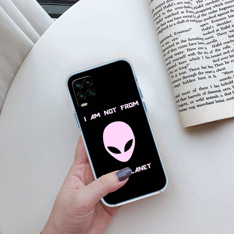 MH140 Space Alien UFO Phone Case for Motorola Edge 20 30 S30 40 50 Fusion Lite Plus Pro Neo Ultra One Power Action Macro Hyper Vision Zoom