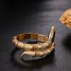 Snake Bracelet Watch: Analog Display, Waterproof, Stackable, Gold or Silver Quartz Watch, Cute Leisure Fashion Accessory - Perfect Gift for