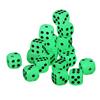18pcs Luminous Dice Set Bar KTV Christmas Party Board Game 6 Sided Dice Game Props for Men Women