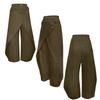 Women's Vintage Slimming High Flared Jeans with Draping Fabric