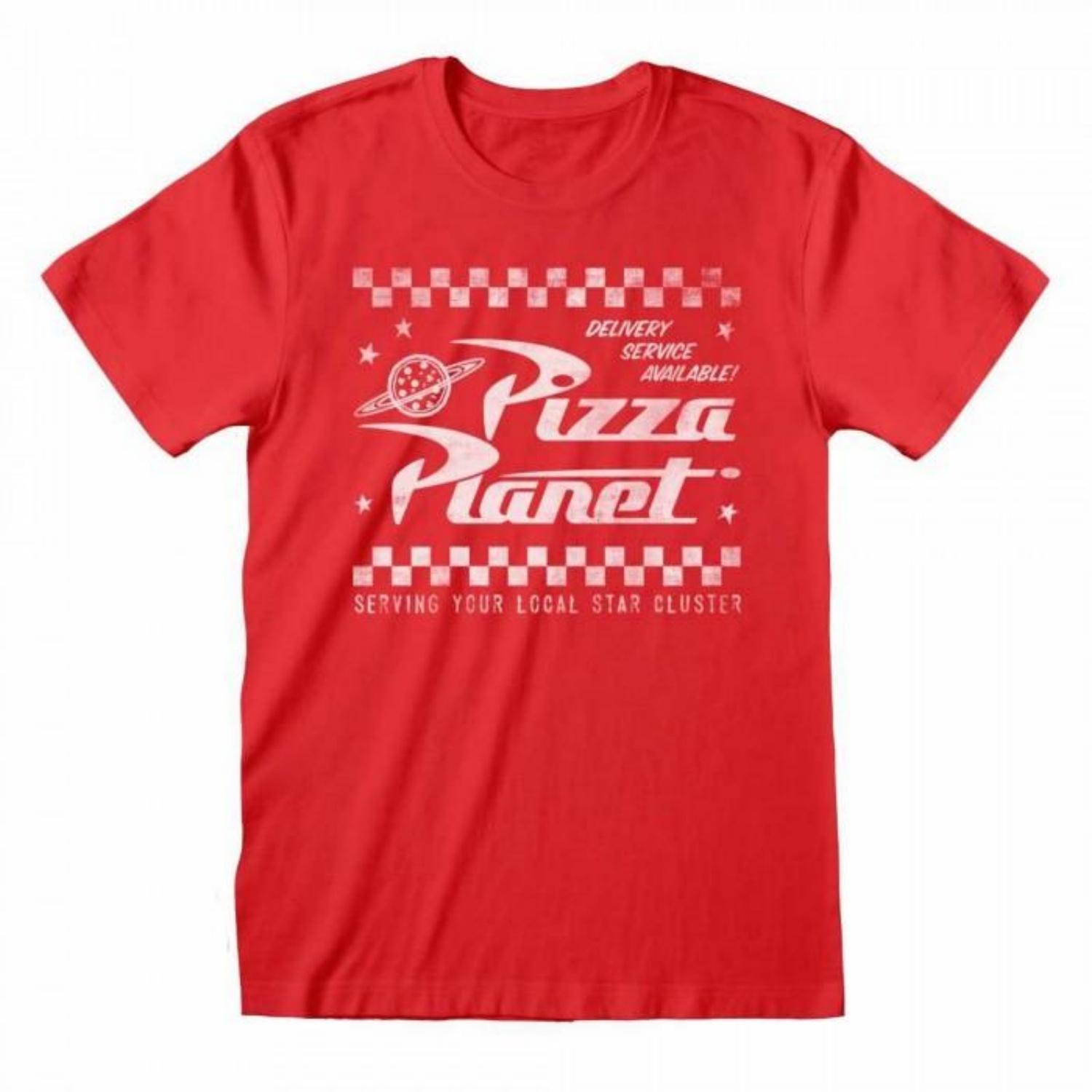 

Toy Story Unisex Adult Pizza Planet T-Shirt S разноцветный