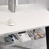 Slide Out Tray Under Desk Drawer Clear Desk Supplies Holder Stationery Storage Tray  Memo Rack