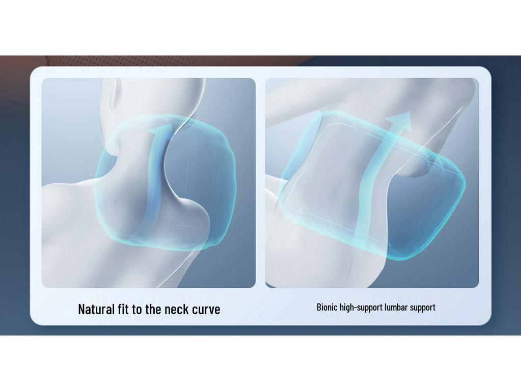 Haval Xiaolong MAX Car Interior Kit: Headrest, Lumbar, Neck, and Waist Support Pillows.