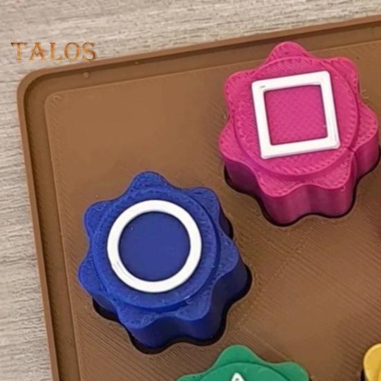 1/2 seturi coreeană tradițională joc de prindere a pietrei Antrenament pentru coordonarea ochi-mână Copii adulți Petrecere de noapte în familie Cricuri geometrice Pietriș de piatră