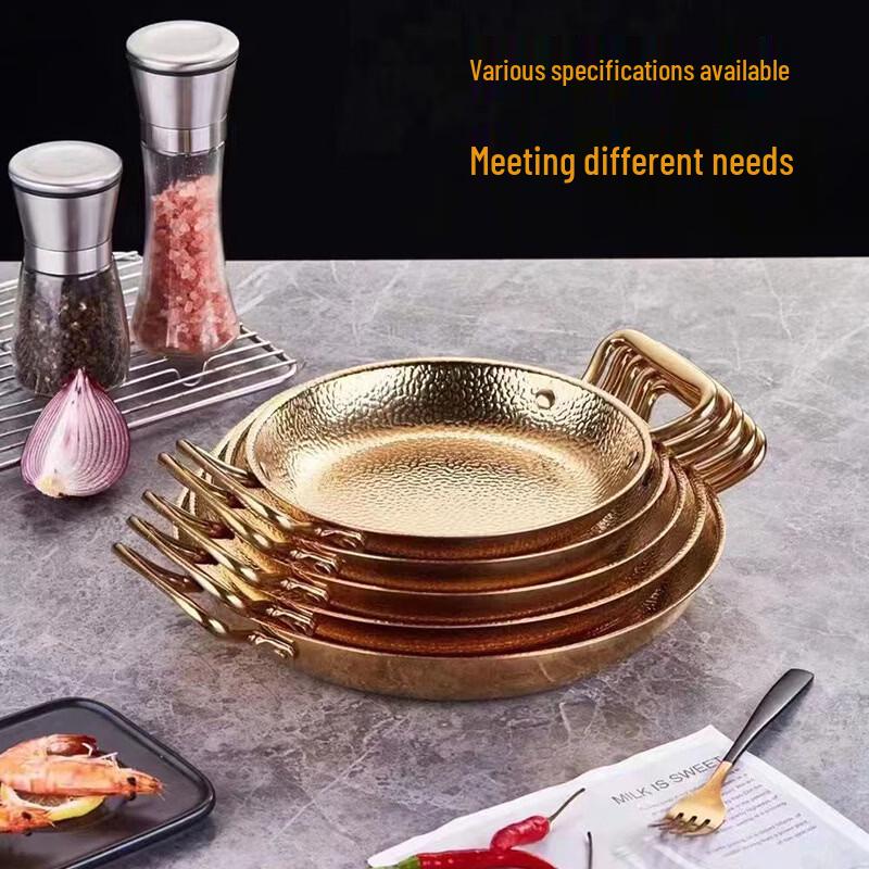Hammered Snowflake Stainless Steel Sukiyaki Pot