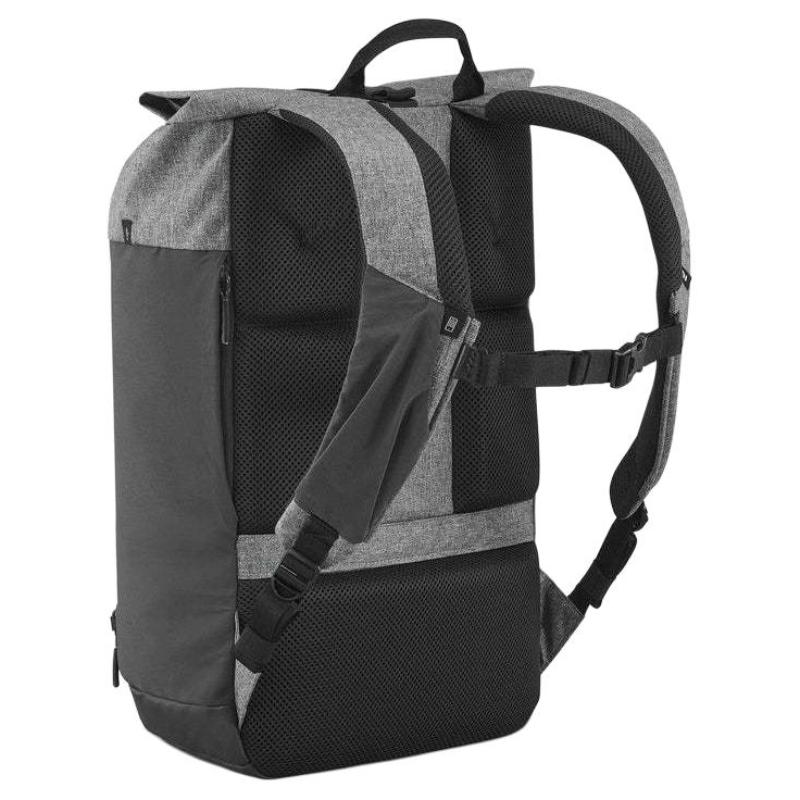 DECATHLON23L Quechua NH Escape 500 Roll Top Versatile Hiking Bag Backpack Outdoor Bag Polyester Carbon Grey Unisex Couple Style