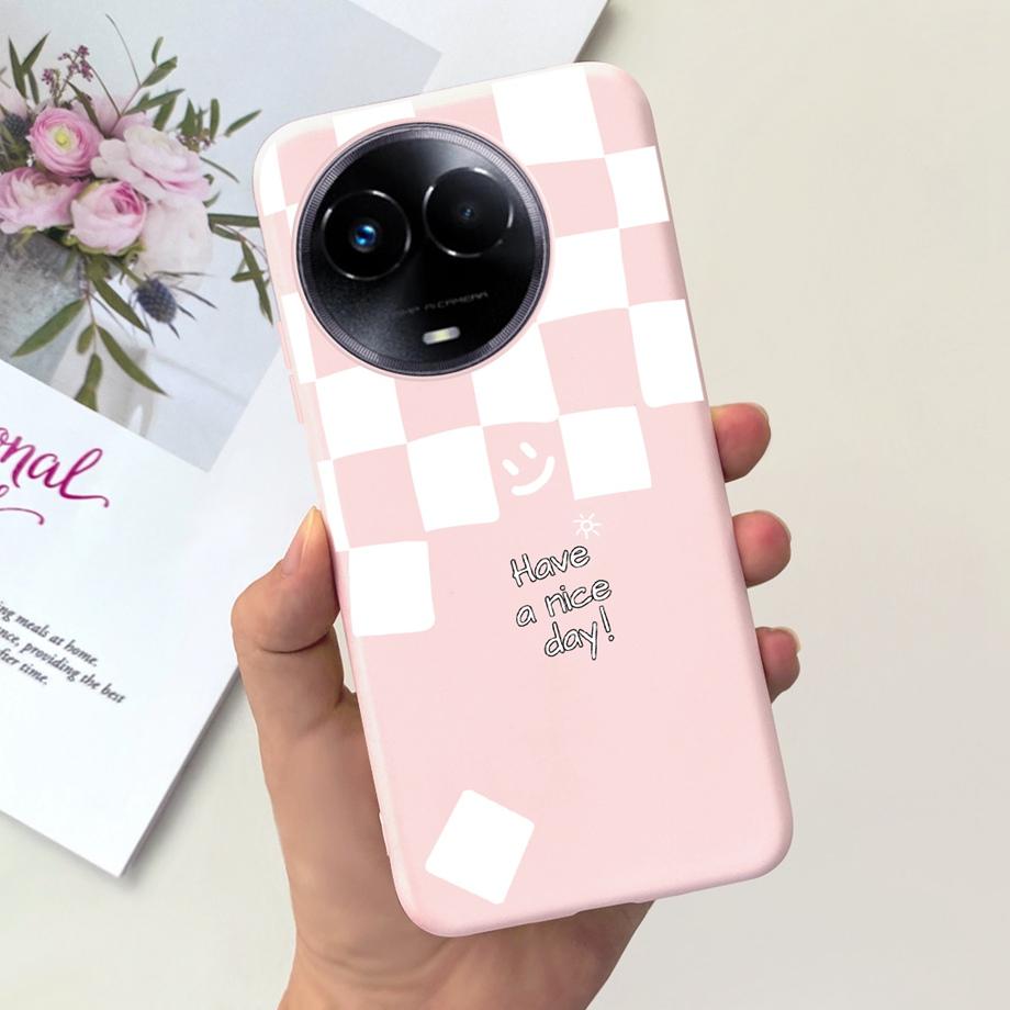 For Realme 11x Case Realme 11 5G Taiwan Cover Soft Silicone Bumper Protective Luxury Print Back Cases For Realme11x  11 x Funda