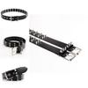 Fashion Solid Color Rivet Design Women Casual Belt For Street Style Fashion