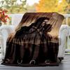 1pc DuneOutdoor Flannel Blanket Soft Plush Decor for Picnics, camping,Bedroom, Playroom, or Lunch Breakn1219A