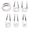 6-teiliges Induktionsheizspulen-Kit mit losen rostigen Muttern für 3mm Messing 20, 25, 30, 35 und 40mm Induktionsheizdraht