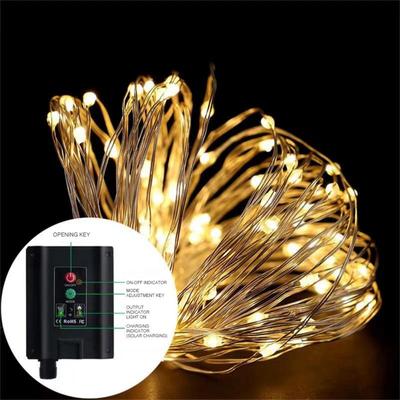 Solar Lighting Strings Outdoor Waterproof Fairy Garland String Lights Christmas Party Garden Solar Lamp Decoration