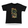 Giapponese Dragon Kabuki Maschera Koi Pesce T Shirt Design Cartoon Tee Regalo