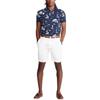 Polo Ralph Lauren Sport Bedrucktes Kleines Pony Logo Besticktes Kurzarm-Poloshirt Herren Poloshirts Marineblau MNPOKNI1N821197-400