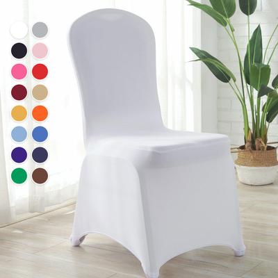 Hochzeitsstuhlhussen Spandex Stretch Überzug für Restaurant Bankett Hotel Speisesaal Party Universal Stuhlhusse