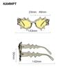 Wave Shape Women Sunglasses  New Stylish Irregular Candy Color Eyewear Trendy Brand Design Outdoor Travelling Shades