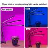 Full Spectrum Led Grow Light With Adjustable Clamps For Indoor Plant Cultivation