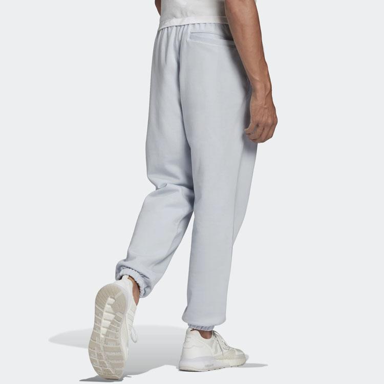 adidas Originals Clover Casual Loose Cuff Joggers with Elastic Waist Men Bottoms Halo-Blue GN3369