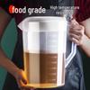 OEING Food Grade Plastic Measuring Pitchers with Scale