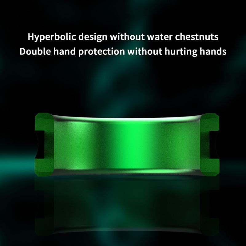 1/2Pcs Fishing Line Puller Anti-Slip Rubber Ring Portable Line Pull Loop Aluminum Alloy Fishing Tackle Tool Fishing Equipment