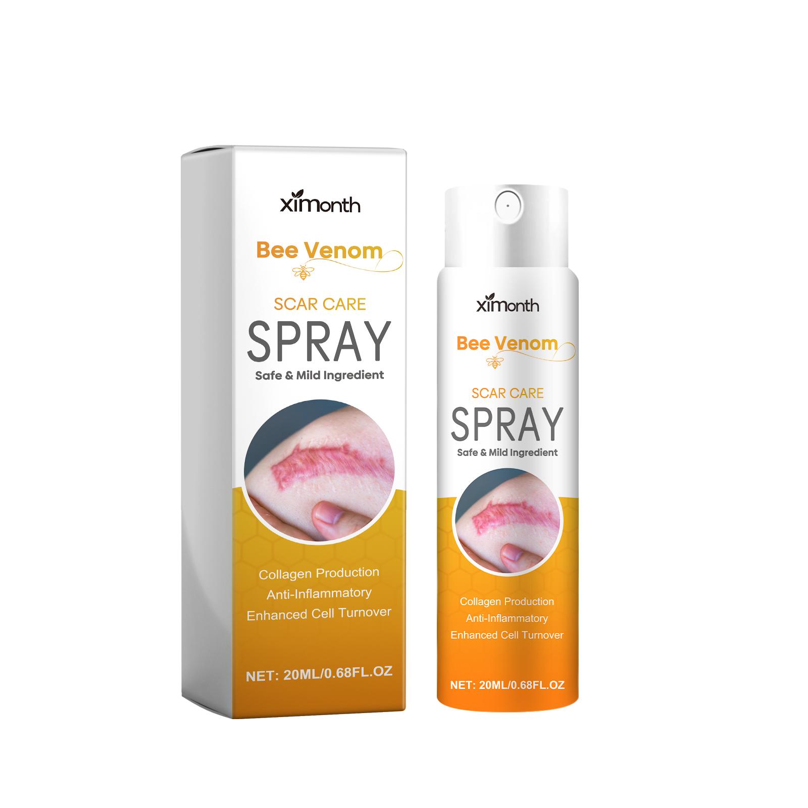 

XIMONTH Восстанавливающий спрей с пчелиным ядом способствует восстановлению кожи и улучшает рубцы. Мягкая формула глубоко питает.