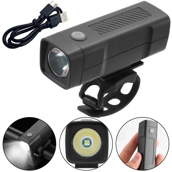 Super jasné světlo na kolo Vysoké lumeny 3 režimy Nastavitelné Vodotěsné Dobíjecí Snadná instalace Kapesní LED světlomet na kolo