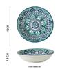 Yangge 4-inch Moroccan Ceramic Snack Dish (5-Pack)