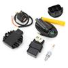 CDI Box Kit with Spark Plug Ignition Coil 30500?HN1?003 Replacement for Sportrax 400 TRX400EX 2x4