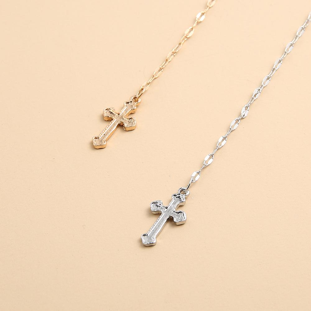 Our Lady Of The Cross Necklace, Women'S Fashion Pendant Necklace, Accessories