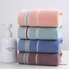 Soft, Absorbent Polyester-Cotton Towels - Thickened for Household Use, Face Wash, and Gifts