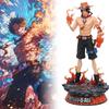 One Piece Ace Pvc Toy Doll Model Desktop Decoration Children Christmas Gift