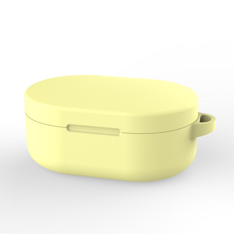 Silicone Pure Color Liquid Silicone Earphone Protective Case Cover For Redmi Airdots