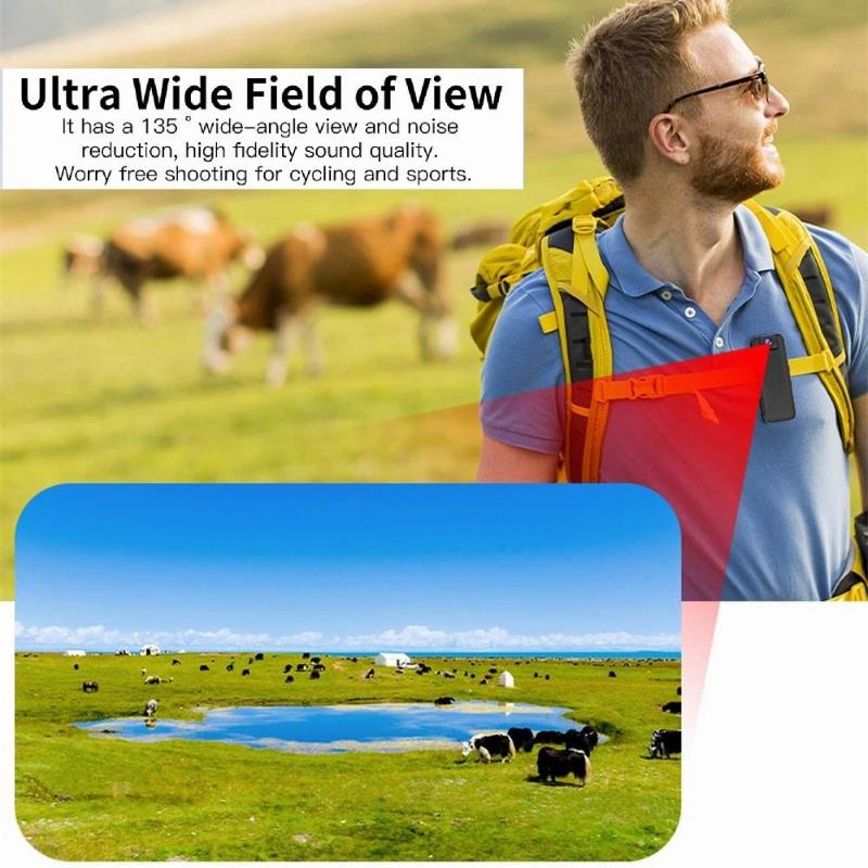 WiFi Hotspot Camera, Portable Digital Video Recorder, High-Definition Night Vision Law Enforcement Recorder