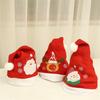 10pcs Exquisite Christmas Hat, Santa Hat Holiday Hat for Unisex Adults Festival Party Hat Plush Santa Hat Red Hat