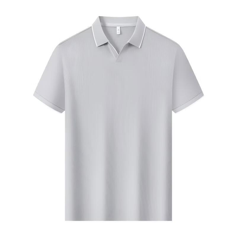 Men's Anti-Wrinkle Cool-Touch Spread Collar Polo Shirt