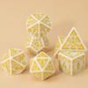 DND Polyhedral Dice Set 7pcs D4-D20, Amazing Engraved Games Dices for Souvenirst Entertainment RPG Board Game